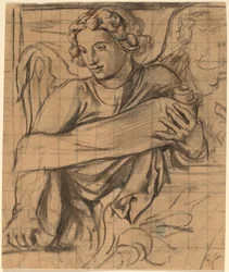 Anjo - Mural da Igreja da Trindade