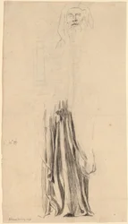 Estudo para Moisés - Trinity Church, Boston