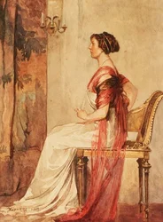 Mulher sentada