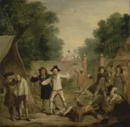 Hob&39;s Defense, c.1725 (óleo sobre tela)