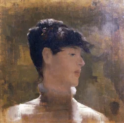 Retrato de uma mulher, 1883