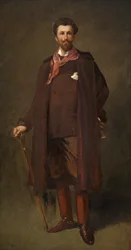 RB Cunninghame Graham (óleo sobre tela)