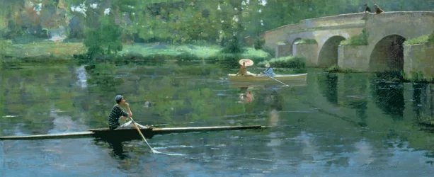 A ponte em Grez, 1883