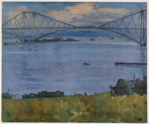 The Forth Bridge, 1914, de artistas britânicos na frente, continuação de The Western Front, 1918