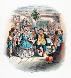 Uma canção de natal: Mr Fezziwigs Ball, 1843