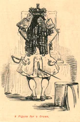Uma figura para uma coroa, 1897.