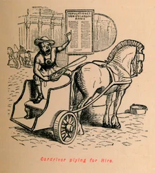 Cardriver atuando em Hire, 1852