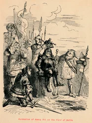 Coroação de Henrique VII no campo de batalha