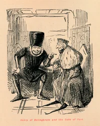 Henrique de Bolingbroke e o Duque de York, c1860, c1860