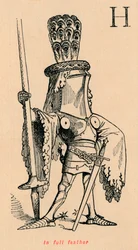 Em plenas penas, c1860, c1860