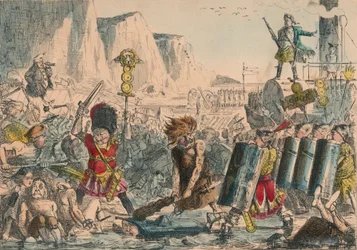 Aterragem de Júlio César, 1850