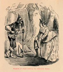 Margarida de Anjou, conhecendo o benevolente Ladrão,