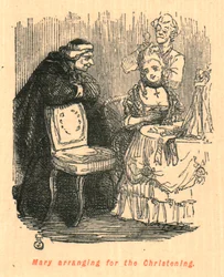 Maria organizando o batizado, 1897.