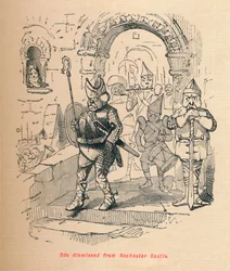 Odo demitido do Castelo de Rochester, c1860, c1860