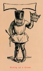 Como pegar uma coroa, c1860, c1860