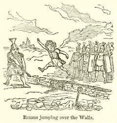 Remus pulando as paredes