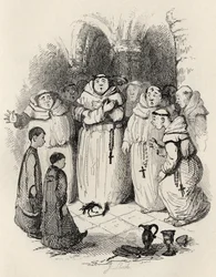 É Ele - The Jackdaw, de &39;The Ingoldsby Legends&39; de Thomas Ingoldsby, publicado por Richard Bentley und Son, 1887