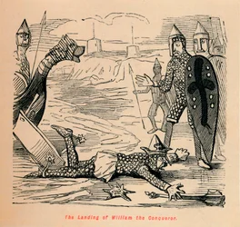 O desembarque de Guilherme, o conquistador, c1860, c1860