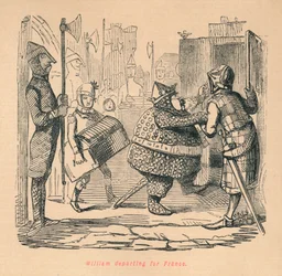William partindo para a França, c1860, c1860