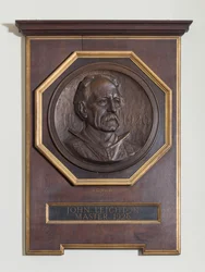 Medalha com John Leighton