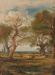 Paisagem com figuras