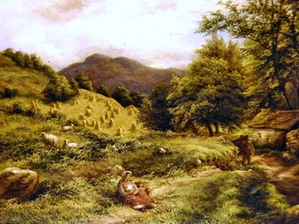Redhill, Surrey (óleo sobre tela)