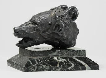 Cabeça de Urso, c.1900 (bronze)