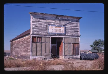 Café Abandonado, Joplin, Montana, EUA