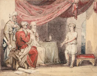 Pregação de Cristo aos Anciãos no Templo