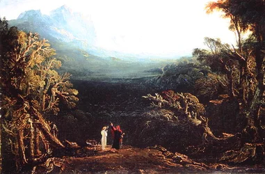Edwin e Angelina ou, O Eremita (óleo sobre tela)