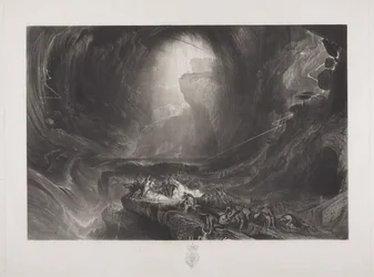 O Dilúvio, c.1828 (wc no papel)