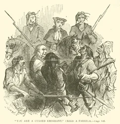 Ilustração para um conto de duas cidades por Charles Dickens