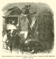 Ilustração para um conto de duas cidades por Charles Dickens