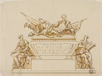 Projeto não executado para o Monumento ao Primeiro Duque de Marlborough