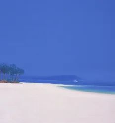 Barco de pesca branco, 2002