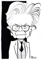 Elias Canetti, caricaturas