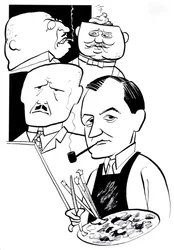 George Grosz, caricatura