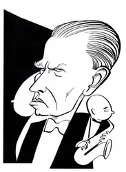 Otto Dix, caricaturas