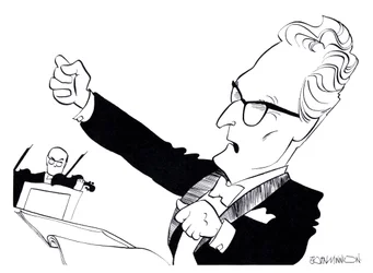 Otto Klemperer - caricaturas