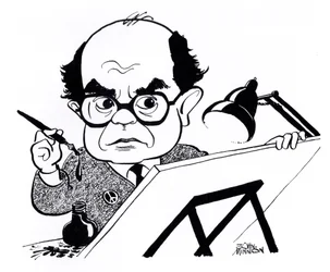 Vicky (Victor Weisz), caricatura