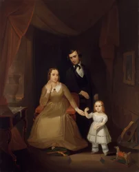 A família Williamson, ca. 1841-42.