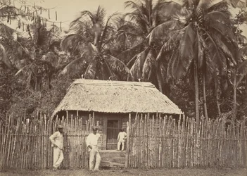 Tropical Scenery, Native Hut, Turbo, 1871.