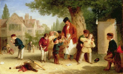 Uma escola da vila em Bedfordshire