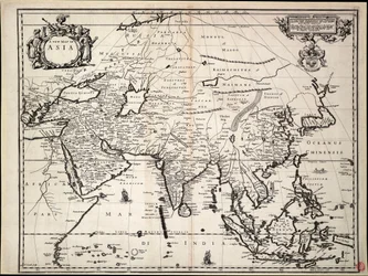 Um novo mapa da Ásia