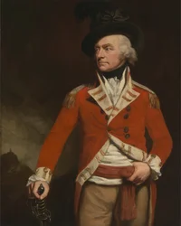 Um oficial de uniforme das Índias Orientais do 74º Regimento (Highland), anteriormente chamado Coronel Donald Macleod