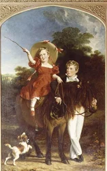 A Família Petre (detalhe)