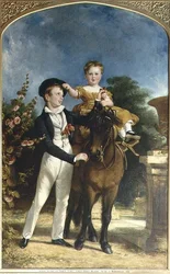 A Família Petre (detalhe)