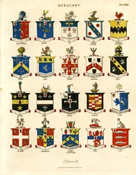 Brasões de armas dos baronetes britânicos; Chapa LXXXIX