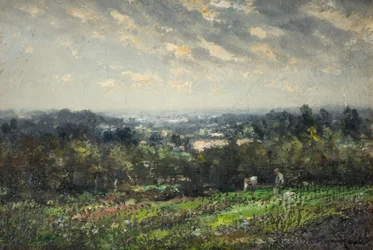 Paisagem com vista distante, 1930.