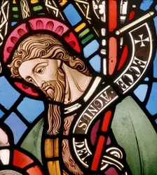 Chefe de João Batista, 1861 (vitral)